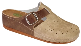 Women's Turkish slippers Fatex DF2214WH white, size 36-40