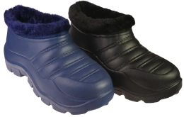 Portugal DPL1523 women's galoshes black, navy blue and gray, sizes 37-41
