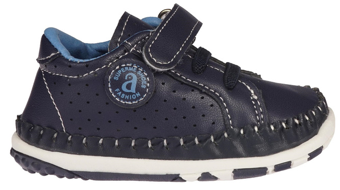 Apawwa 0FC43NA children's shoes, navy blue, sizes 17-20