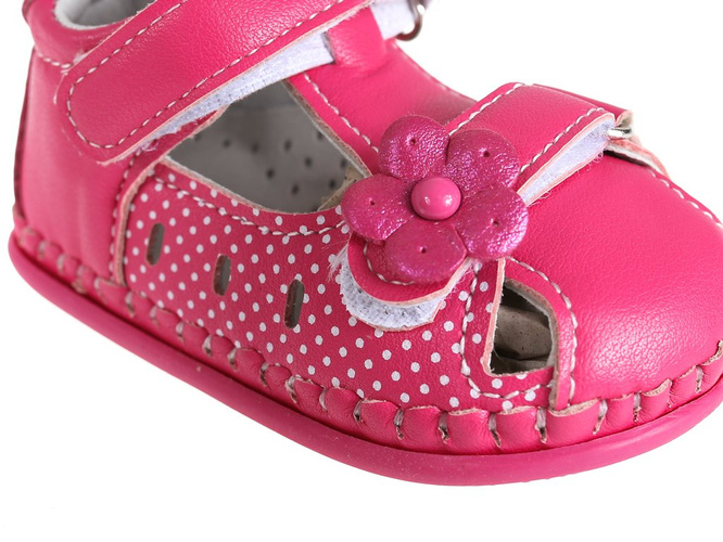 Children's sandals Apawwa 0FX19-18PI pink size 17-20