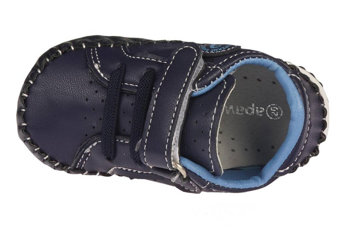 Apawwa 0FC43NA children's shoes, navy blue, sizes 17-20
