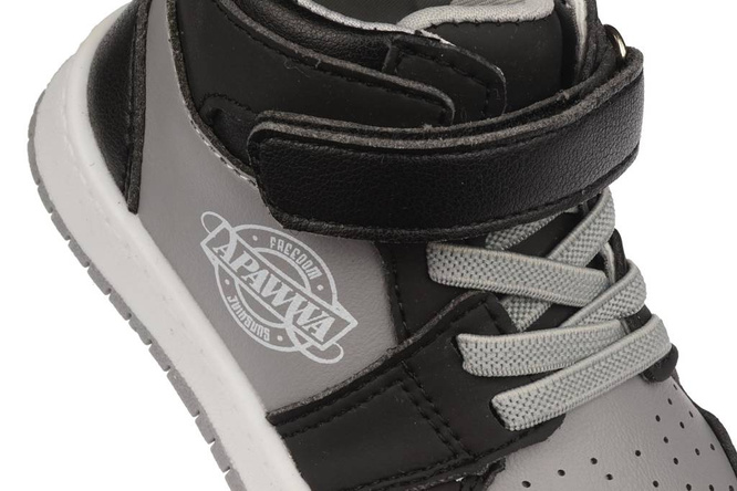 Children's sports shoes Apawwa AGQ117BLGY black size 20-25