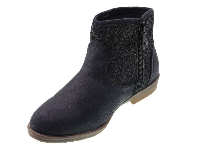 Children's transitional shoes Kylie Konfort CK1647304NE black size 29-35