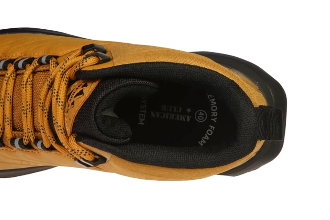 Men’s transitional shoes American Club MRH-163 black and camel size 40-43