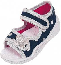 Tenisówki dziecięce Viggami EMILKAGROSZKI granatowe rozm.19-20