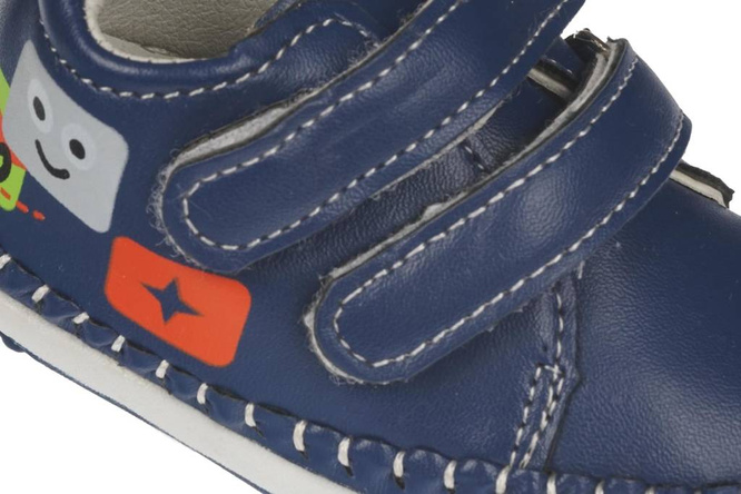 Children's shoes Apawwa 0F200BU navy blue size 17-20