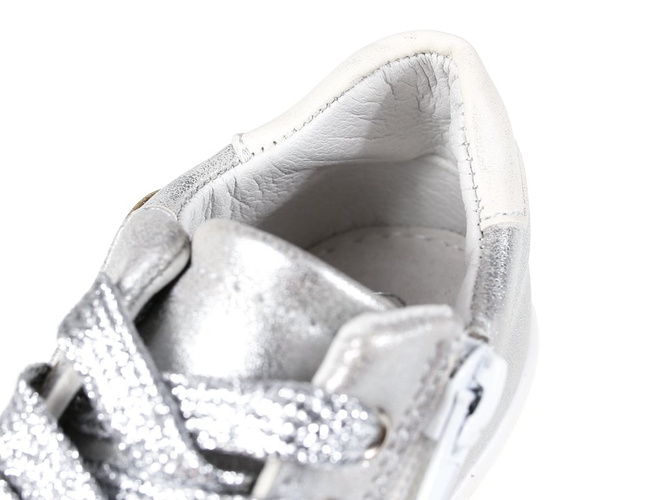 Buty sportowe dziecięce Apawwa AJC19-11SI srebrne rozm.20-25