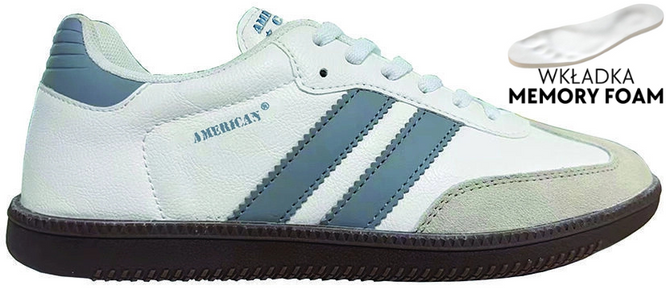 American Club DRD-30 women's sports shoes white size 37-41