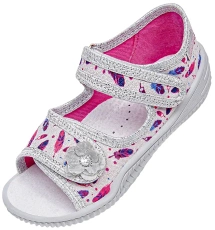 Viggami Girls’ Sneakers PAULA DRUK – Grey, Sizes 26–30