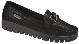 Mokasyny damskie Skotnicki DP-3-0669BL czarne rozm.36-41