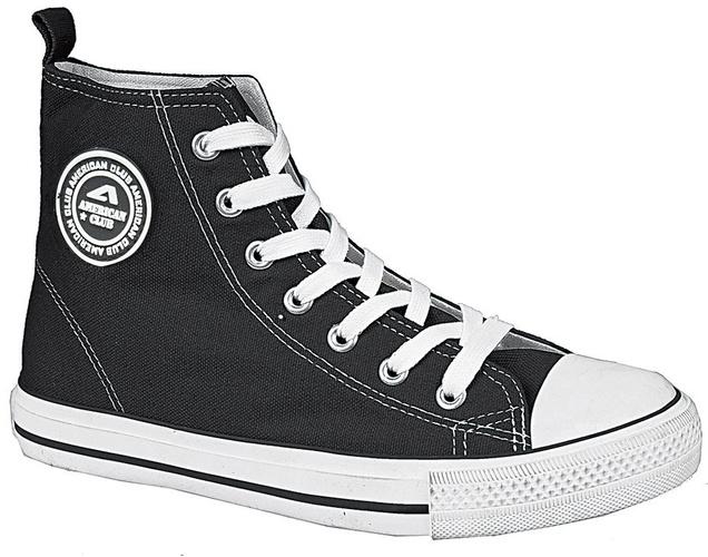 Men's trainers American Club MLH-01CZ black size.41-46