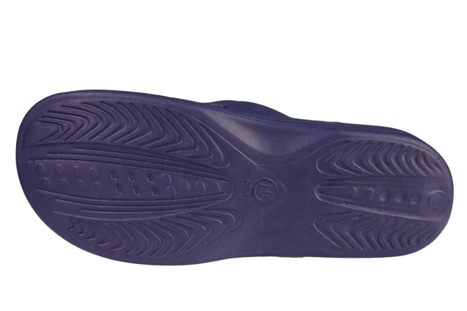 Lano oversized men's pool slippers NKL-0401 gray, blue and green, size 47-49