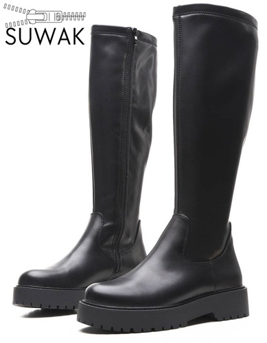 Kozaki damskie Sergio Leone DKZ752CZPU czarne rozm.36-41