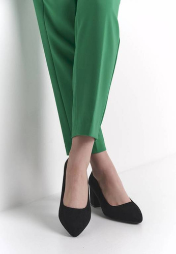 Pumps for women Sergio Leone DPB411CZMI black size 36-40