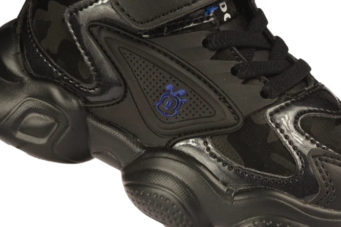 Buty sportowe dziecięce American Club BBD-14 czarno-czerwone i czarno-niebieskie rozm.27-31