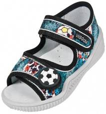 Tenisówki dziecięce Viggami JAS OZDOBA niebieskie rozm.19-22