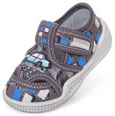 Children's sneakers Viggami NIKUŚ DRUK grey size 20-25