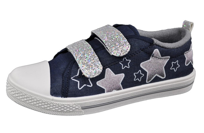 Children's sneakers Skarpol PARIS GWIAZDKI navy blue size 24-29
