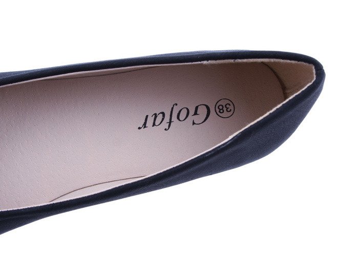Women's ballerinas Gofar DZP-45BL black size 36-41