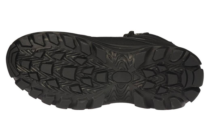 American Club DHL-149 youth trekking shoes black and black-pink size 36-41