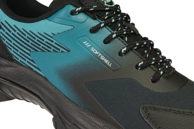 Buty sportowe damskie American Club DWT-267 czerwone i turkusowe rozm.37-41