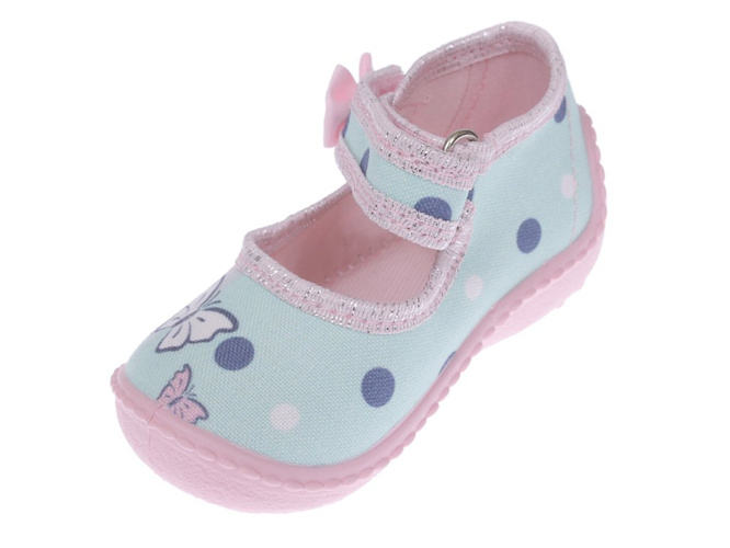 Children's sneakers Viggami LILADRUK pink and turquoise size 18-27