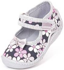 Tenisówki dziecięce Viggami ZOSIA KWIATKI granatowe rozm.18-27