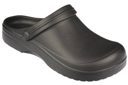 Women's pool slippers PLAME DA-002MBL black size 36-41