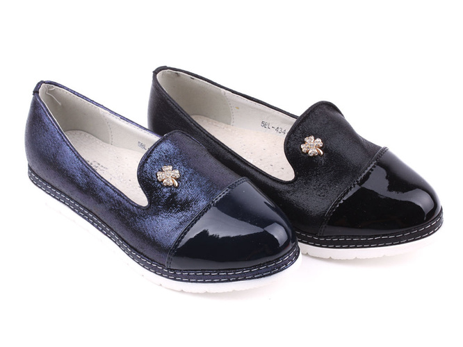 Children's shoes Badoxx C5BL-434-A black navy blue size.31-36