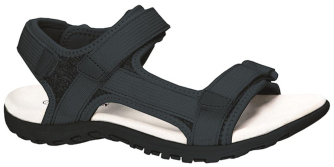 American Club DRL-54 youth sandals, navy blue and gray sizes 37-41