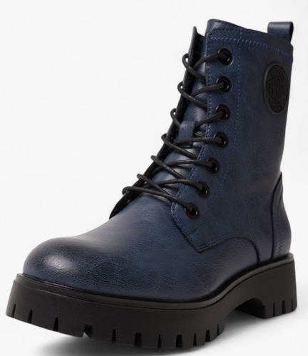 Sergio Leone DTR710-SGR women's boots navy blue size 36-40