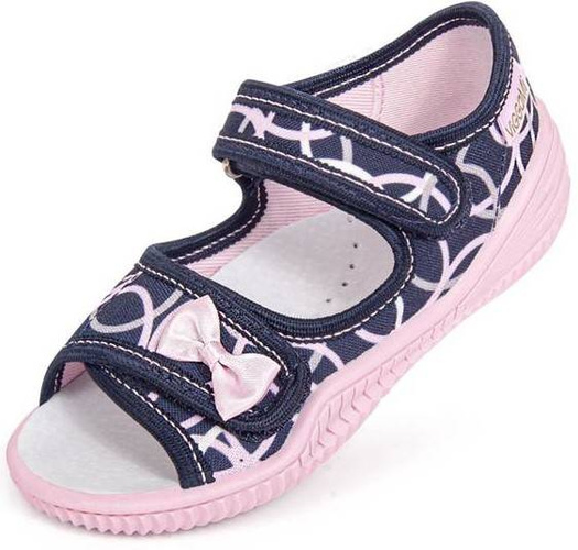 Children's sneakers Viggami BASIA DRUK navy blue size 26-30