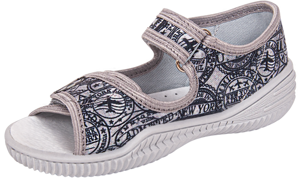 Children's sneakers Viggami JAŚSTEMPLE grey size 19-25