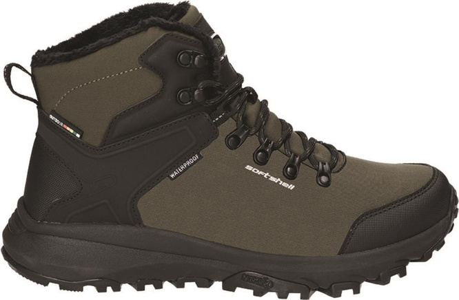 Buty trekkingowe męskie American Club MHL-144 czarne i zielone rozm.40-43