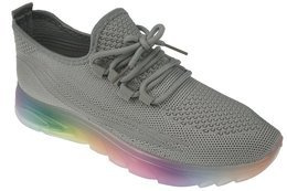 Women's sports shoes New Meini DM21-30CGY grey size 36-41