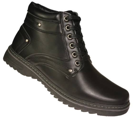 Men’s boots Skotnicki MB-4-0756BL black size 41-46