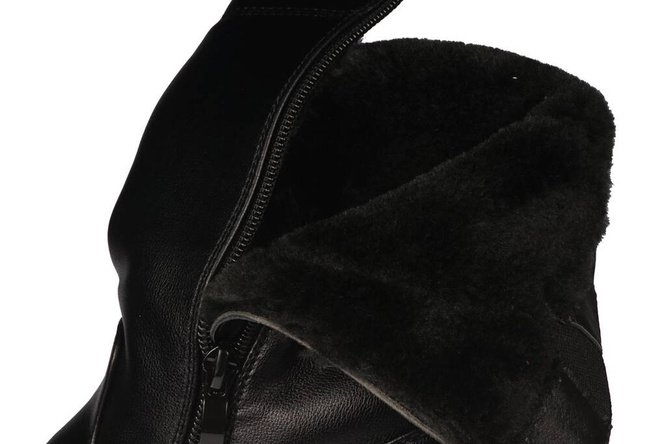 Buty zimowe damskie Skotnicki DB-3-194BL czarne rozm.36-41