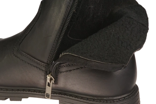 Sztyblety męskie American Club MCY-131 czarne i brązowe rozm.41-45