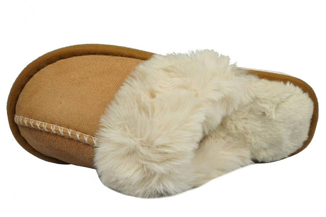 Pantofle tekstylne damskie BoNa DCF77 różowe, beżowe, czarne i szare rozm.36-41