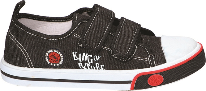 American Club BTEN-170 children's sneakers black and navy blue size 29-33