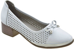 Women's shoes Sandway DF2033-1BI white, size 36-41