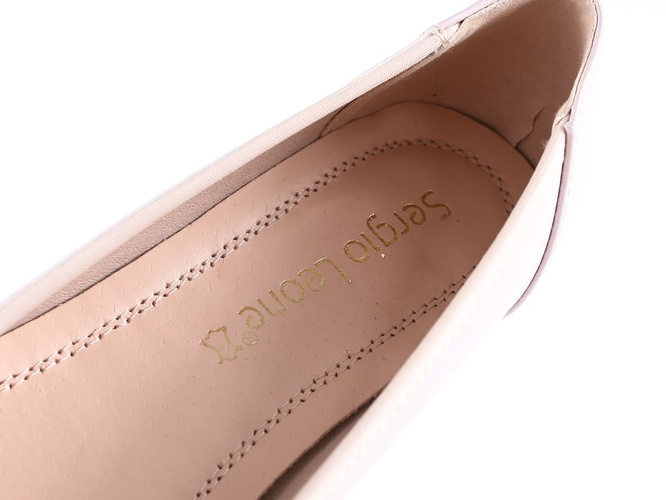 Women's ballerinas Sergio Leone DBL605RO pink size 36-40