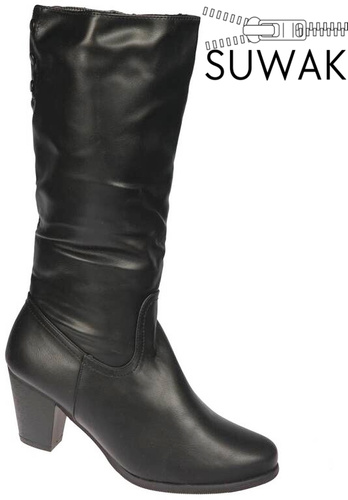 Kozaki damskie Feisal D887-62BL czarne rozm.36-41