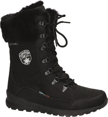 Women's winter shoes American Club DRH-53CZ black, size 36-41