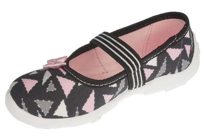 Children's sneakers Viggami JOLA black and pink size 26-36