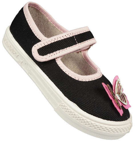 Tenisówki dziecięce ZetPol HANIA czarne rozm.26-31