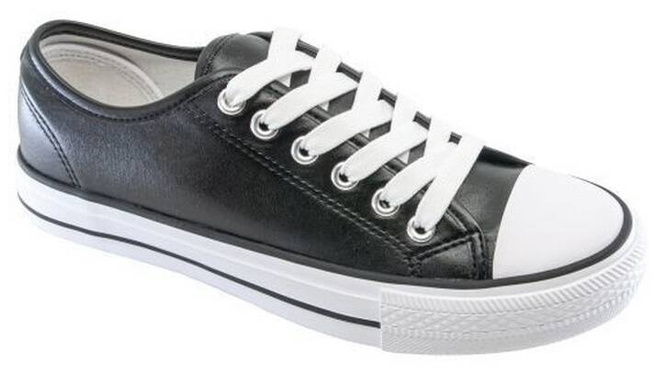 Tenisówki młodzieżowe Atletico DWY-21405BL czarne rozm.36-41