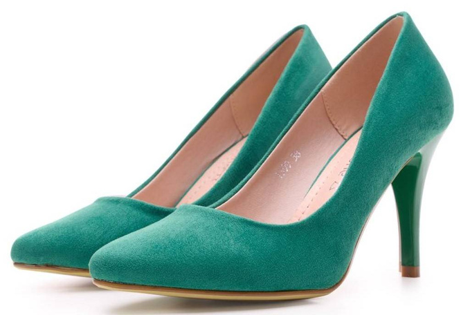 Women's stilettos Sergio Leone D1399ZIMI mint size 36-40