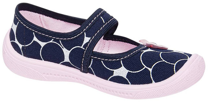 Tenisówki dziecięce Viggami ULA OZDOBA granatowe rozm.26 i 36