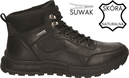 Men’s Winter Boots American Club MCY-160 – Brown & Black, Sizes 41–45